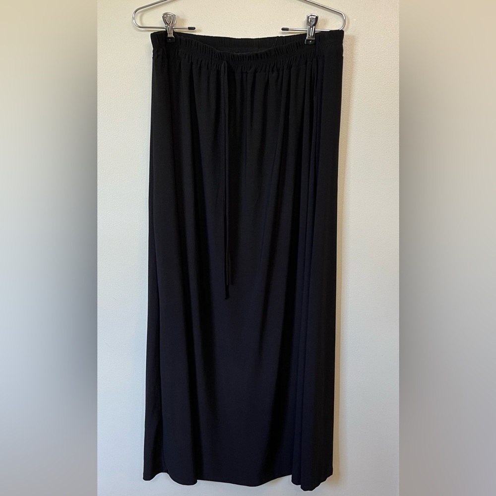 Elegant Black Maxi Skirt